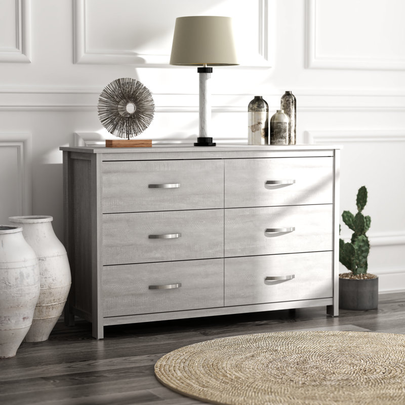 Latitude Run® Layton 6 Drawer 47.24'' W Dresser & Reviews Wayfair